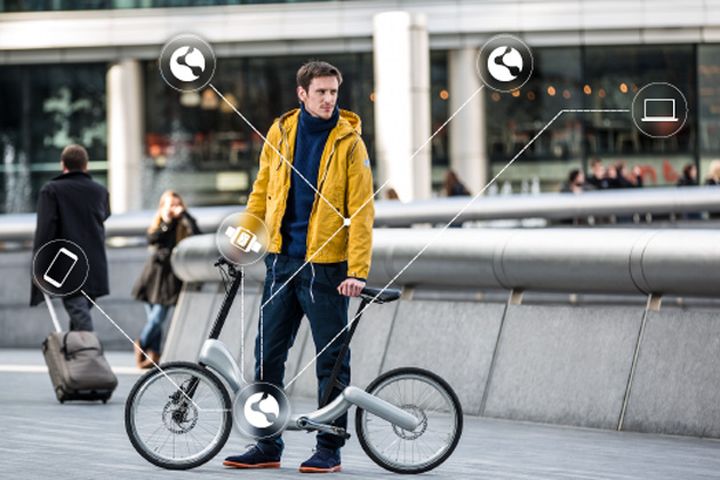 Smart JIVR Bike "communicates" with all smart devices