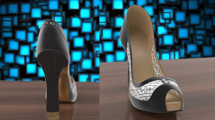 "Smart" shoes for women Volvorii Timeless change color
