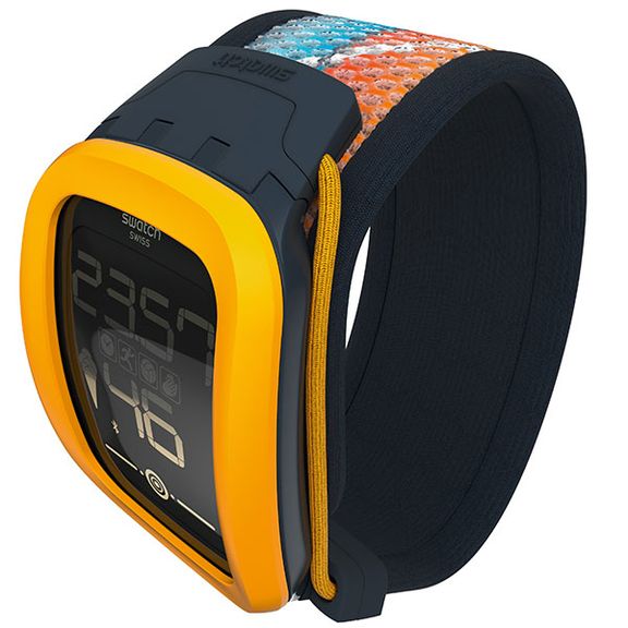 New Swatch Touch Zero One track your activity volleyball
