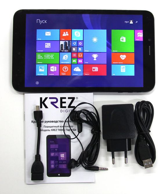 New Tablet PC KREZ TM802B16: who is behind the newcomer?