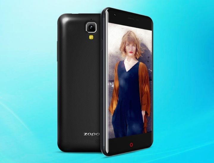 ZOPO showed new TOUCH smartphone with a curved 2,5D-screen