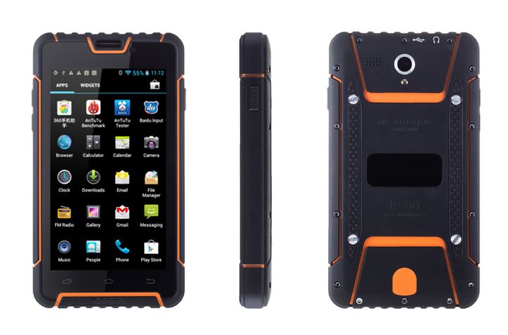 The new 8-core smartphone with powerful protection Cruiser BT55