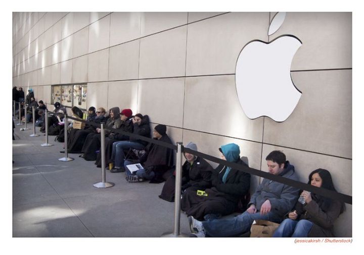 Apple wants to avoid many kilometers of queue