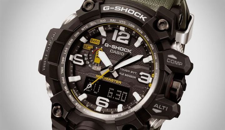 Durable and functional WATCH CASIO G-Shock MudMaster GWG-1000 
