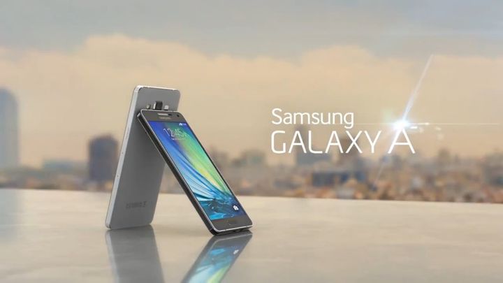 Galaxy A8: thin Phablet from Samsung