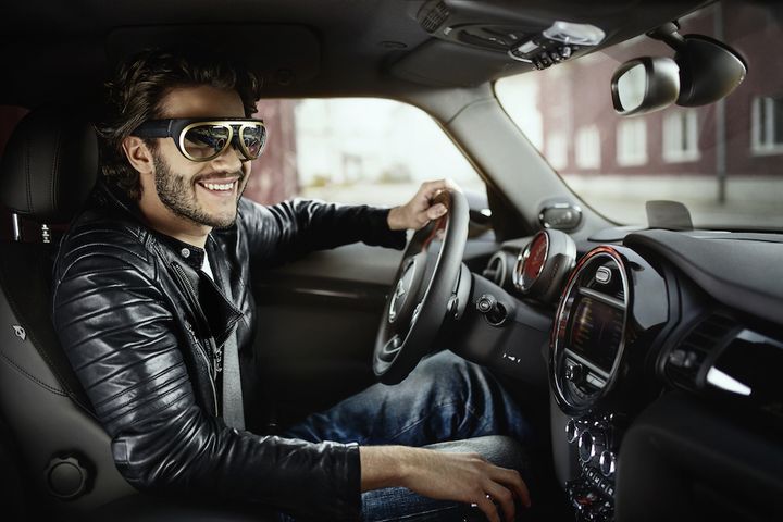 Mini has created an augmented reality glasses for driving