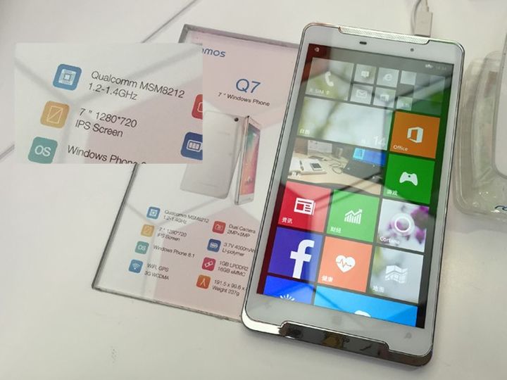 Ramos Q7 new smartphone on the 7-inch