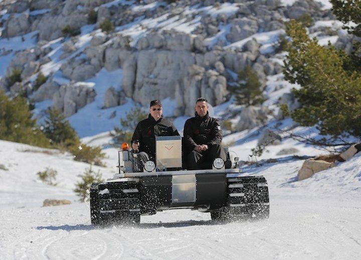 Venturi Antarctica - electric ATV for Antarctica