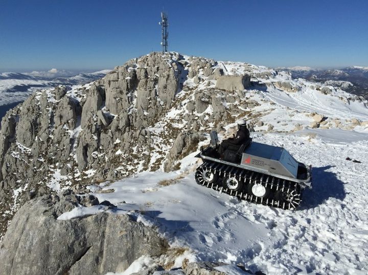 Venturi Antarctica - electric ATV for Antarctica