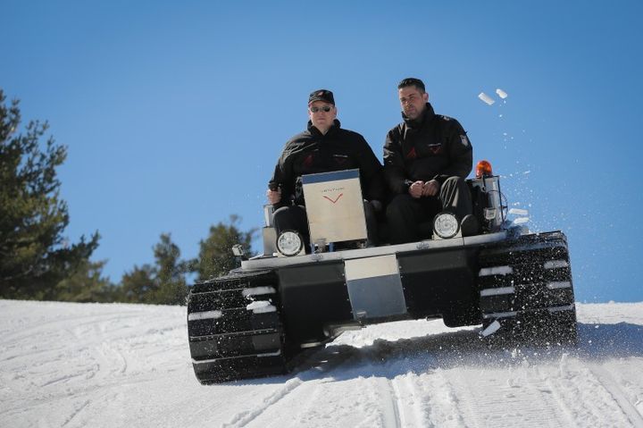 Venturi Antarctica - electric ATV for Antarctica