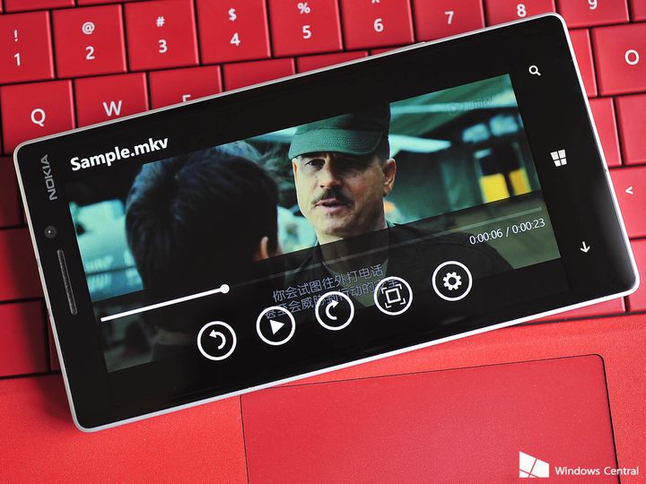 Windows Phone 8.1 Update 2 is now able to play MKV format