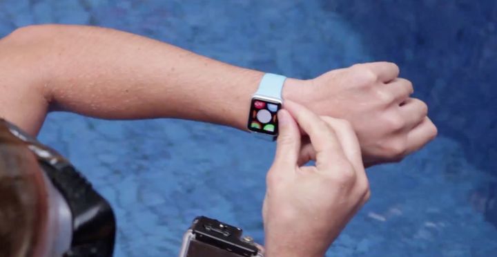 The Apple Watch You can take a shower and swim in the pool