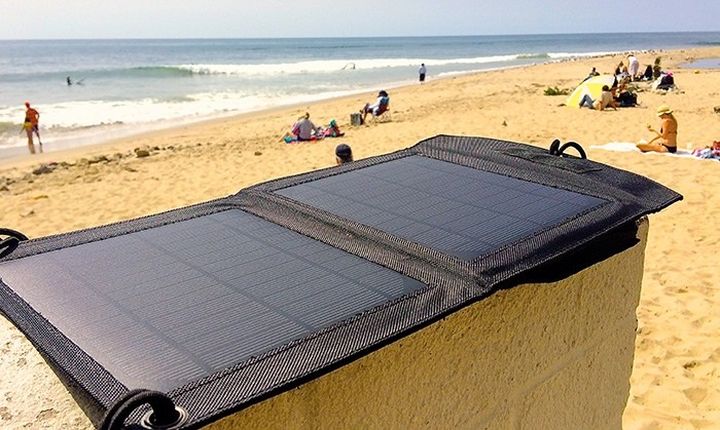 The Badger a new waterproof solar panel