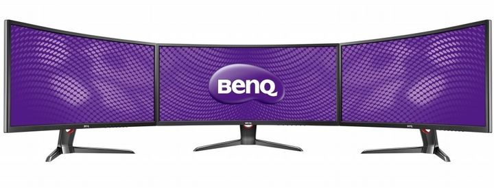 BenQ XR3501: a curved display for racing fans