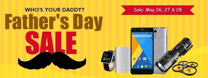 Father's Day sale from online store GearBest