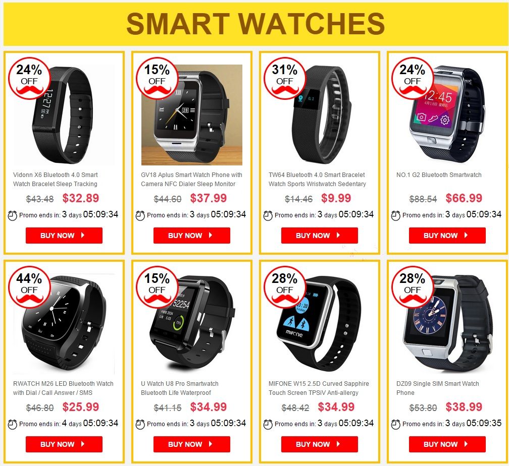 Father's Day sale from online store GearBest