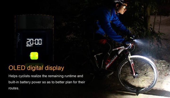 Fenix BC30R bright new bicycle flashlight