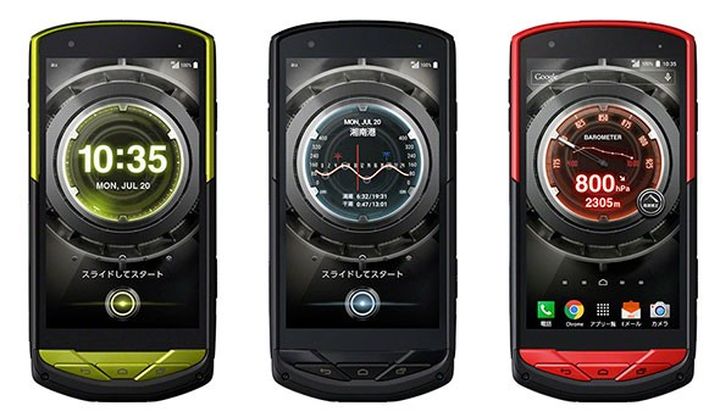 Kyocera Torque G02 works even in seawater