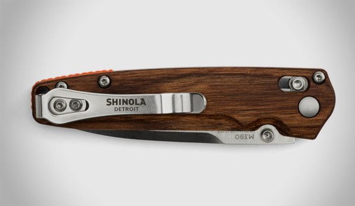 Shinola x Benchmade Custom 485 Valet a new folding knife
