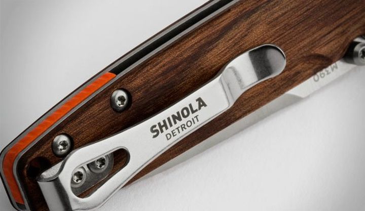 Shinola x Benchmade Custom 485 Valet a new folding knife