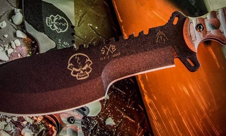 TOPS Skullcrusher's Xtreme Blade new working knife