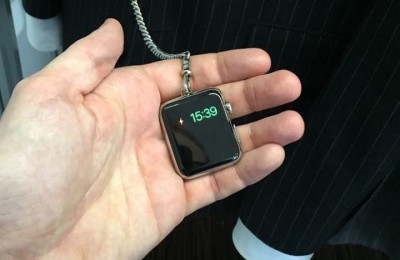 Apple Watch transformed into a pocket watch from Tom Ford