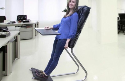 Armchair LeanChair for standing at an angle