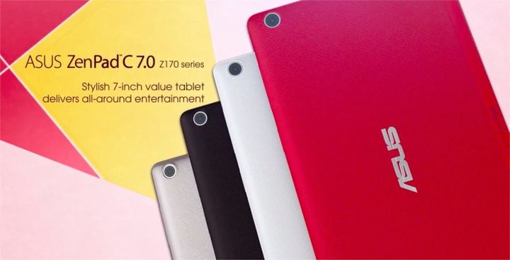 Asus suddenly introduced a 7-inch tablet ZenPad C 7.0