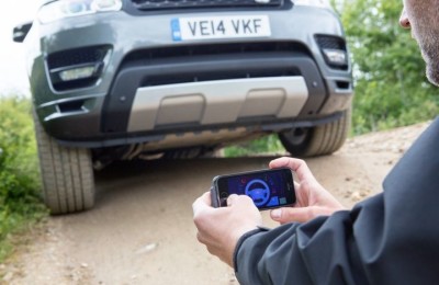 Driving Range Rover from a smartphone? Easy!