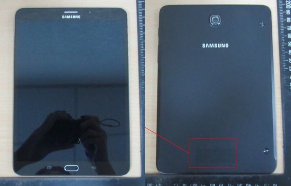 FCC showed "live" photos of the tablet Samsung Galaxy Tab S2 8.0