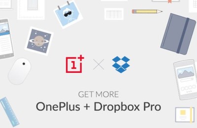 OnePlus signed an agreement with Dropbox and has reduced the cost OnePlus One