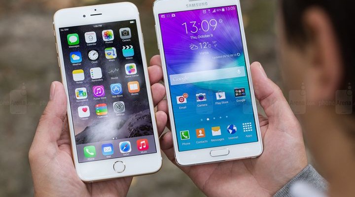 Who was the first Samsung Galaxy Note 5 or iPhone 6S?