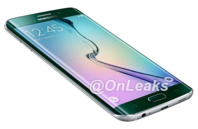 Samsung Galaxy S6 Plus edge appeared at a news picture