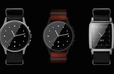 Smart watch shows live Vector
