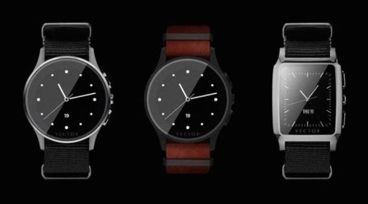 Smart watch shows live Vector