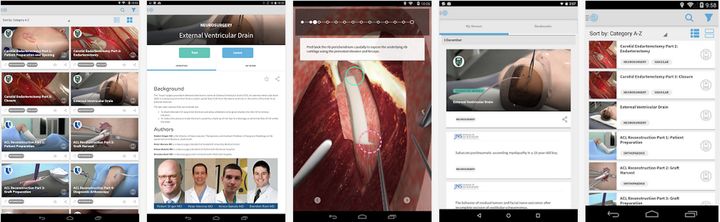 Touch surgery: how to cut the appendix on the tablet or smartphone