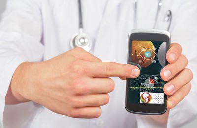 The application for the smartphone allows to diagnose eye problems