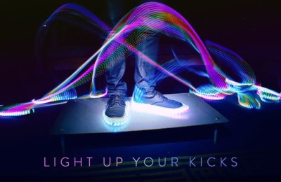 Blinky.Shoes - custom LED strips for shoes
