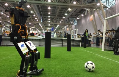 Robot THORwin won the football championship game