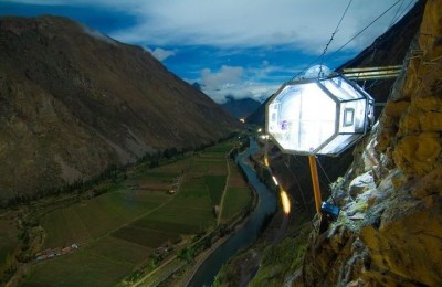 Skylodge Adventure Suites Sacred Valley - hotel on the cliff