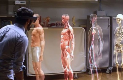 Training of physicians using Microsoft HoloLens - it's just