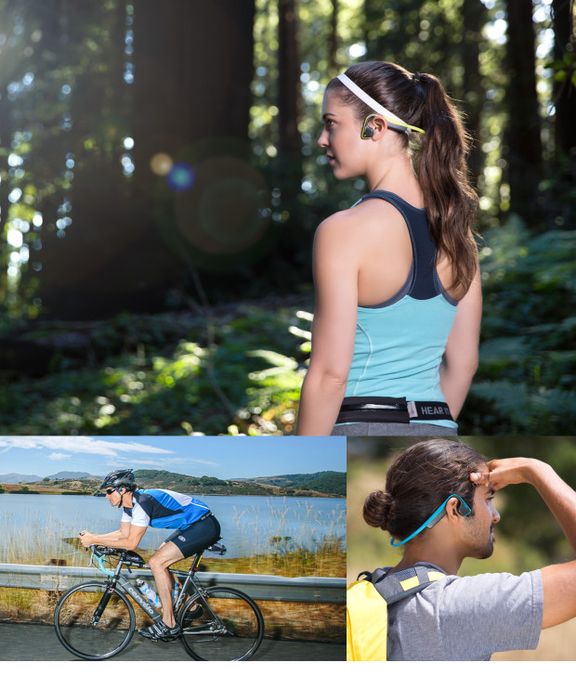 AfterShokz Trekz Titanium™: new version of the titanium headband with the bone conduction of sound