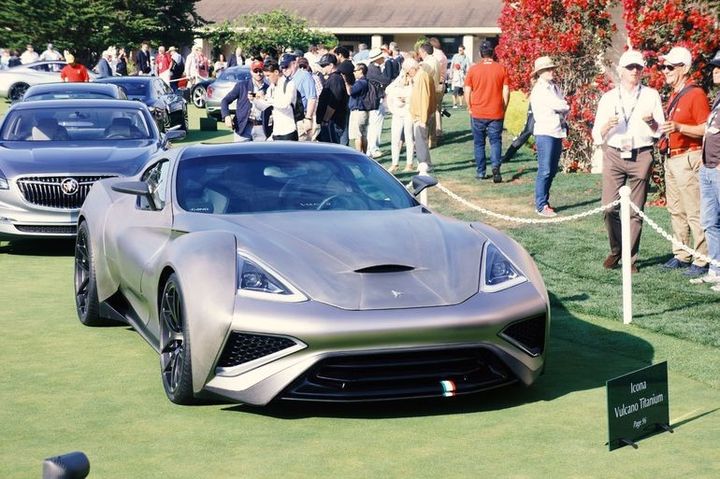 Icona Vulcano Titanium - Chinese supercar titanium