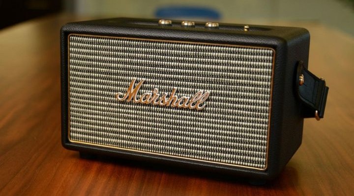 Kilburn - best wireless speaker in the form of a guitar amp Marshall