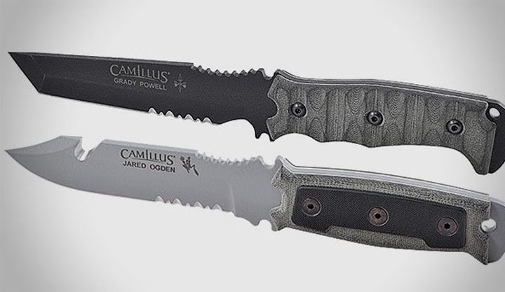 New utilitarian knives Camillus DAGR and Camillus SKOL