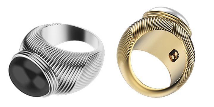 Omate Ungaro - smart ring for lovers