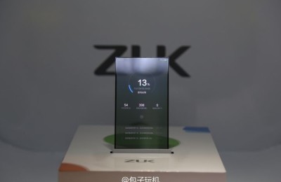 Presented new smartphone with transparent screen