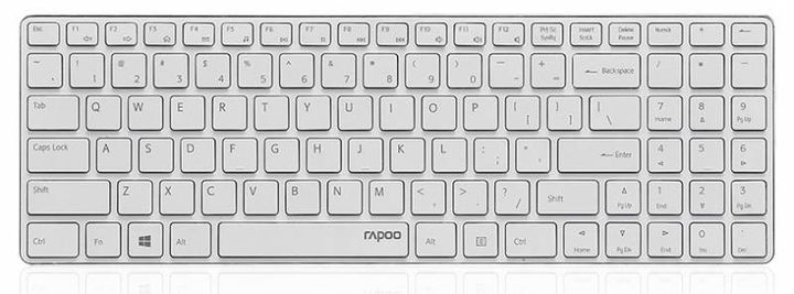 Rapoo E9100R - thin wireless keyboard