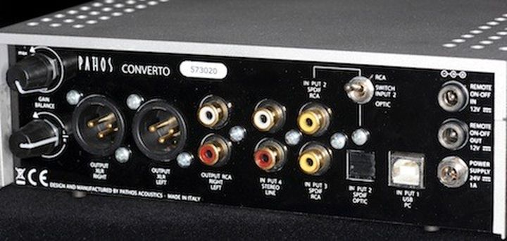 Review of the DAC / headphone amp Pathos Converto