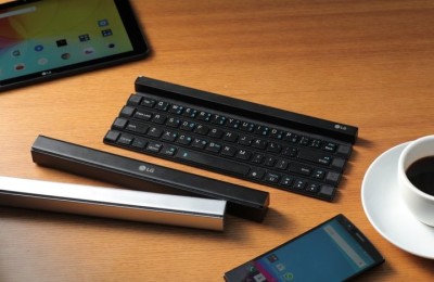 Rolly Keyboard - wireless foldable keyboard from LG